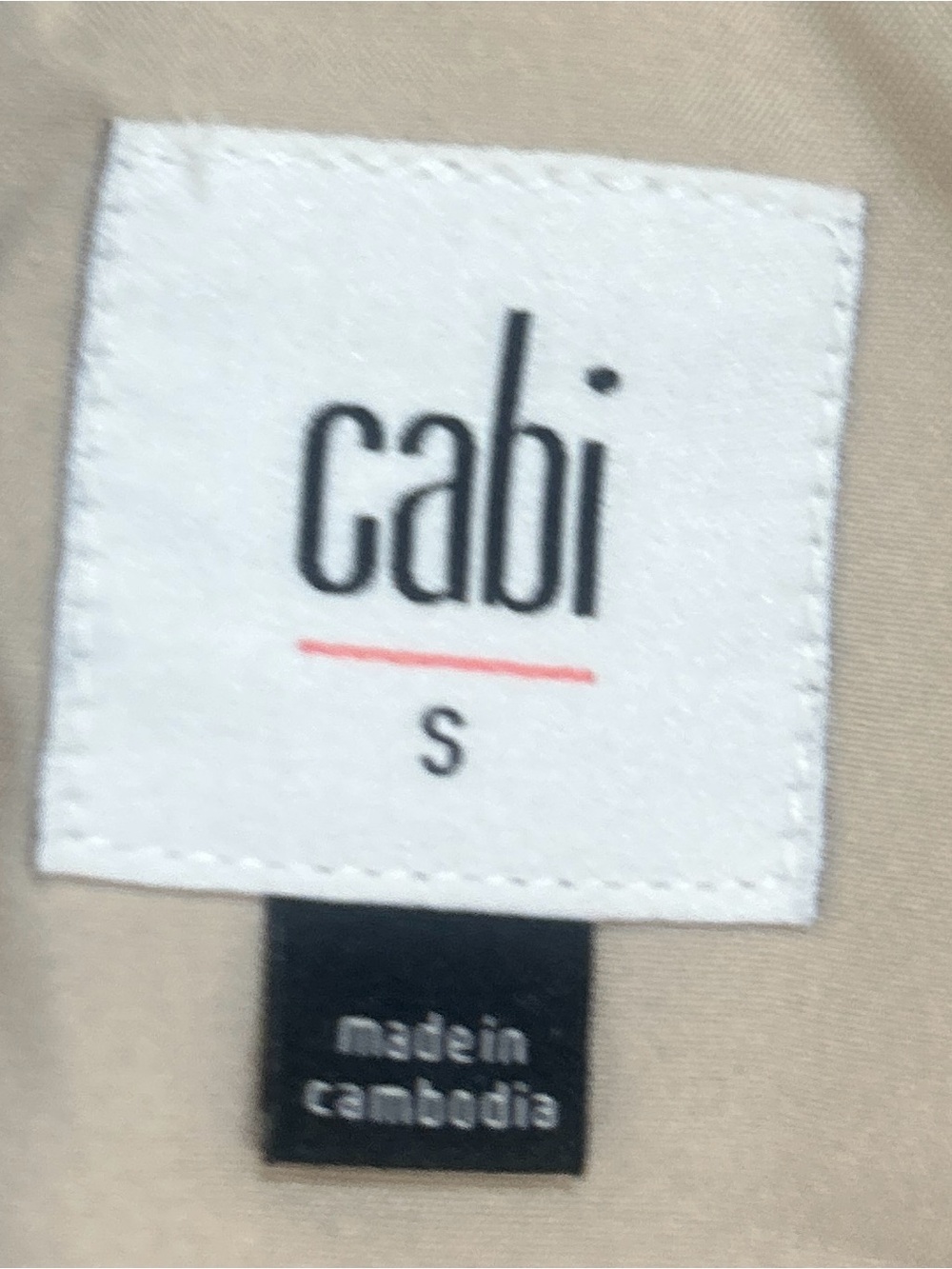 Nwot CAbi Neutral king cobra Snake-Print Trench Coat Beige and Gray size small - Picture 12 of 13
